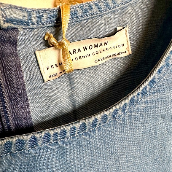 Zara Chambray Dress - “The Tango” - Picture 4 of 7